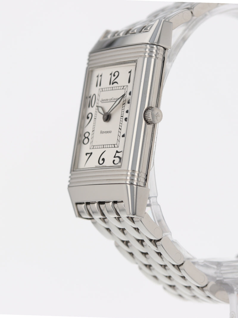 40883: Jaeger LeCoultre Small Reverso Classique, Ref. 250.8.86, Box and Booklets