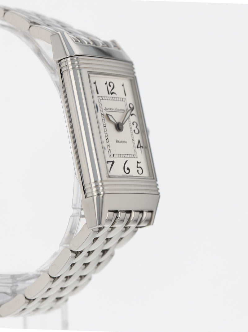 40883: Jaeger LeCoultre Small Reverso Classique, Ref. 250.8.86, Box and Booklets