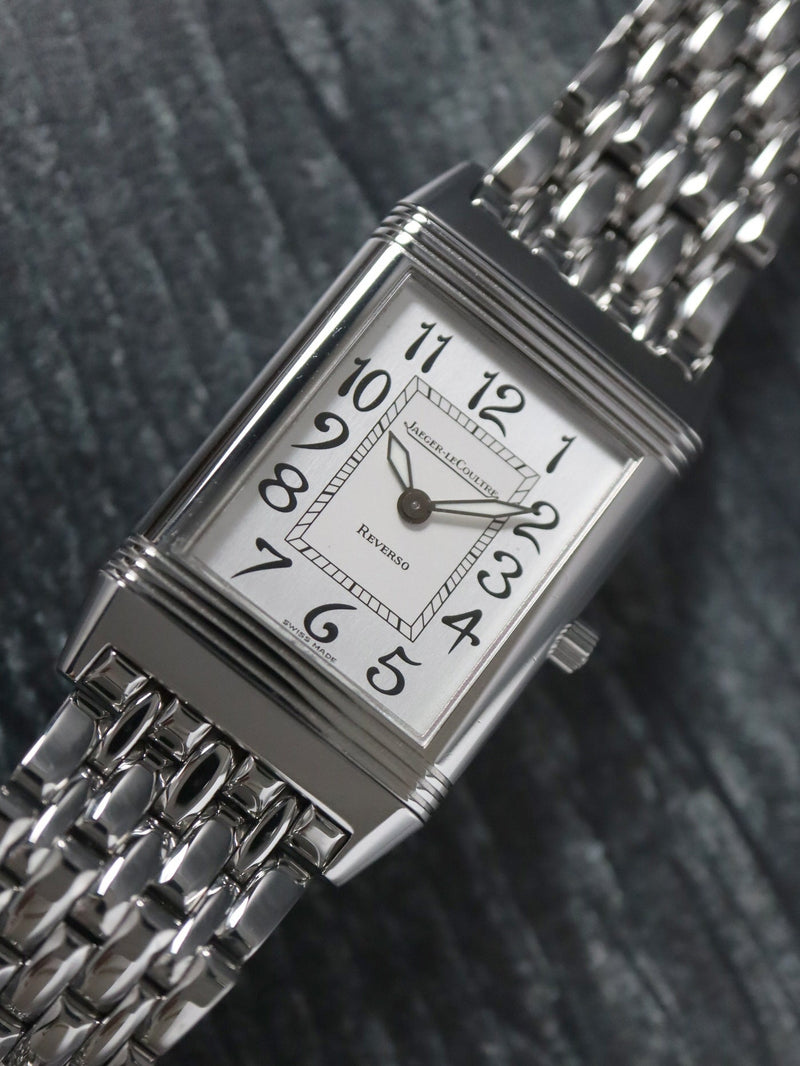 40883: Jaeger LeCoultre Small Reverso Classique, Ref. 250.8.86, Box and Booklets