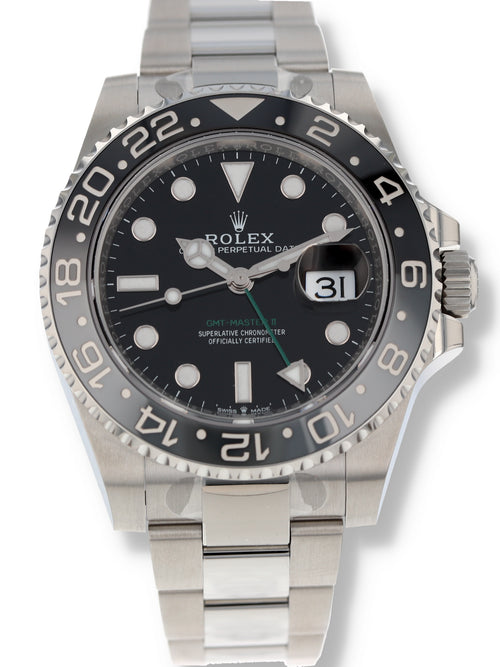 40891: Rolex GMT-Master II "Bruce Wayne", Ref. 126710GRNR, 2025 Full Set LIKE NEW