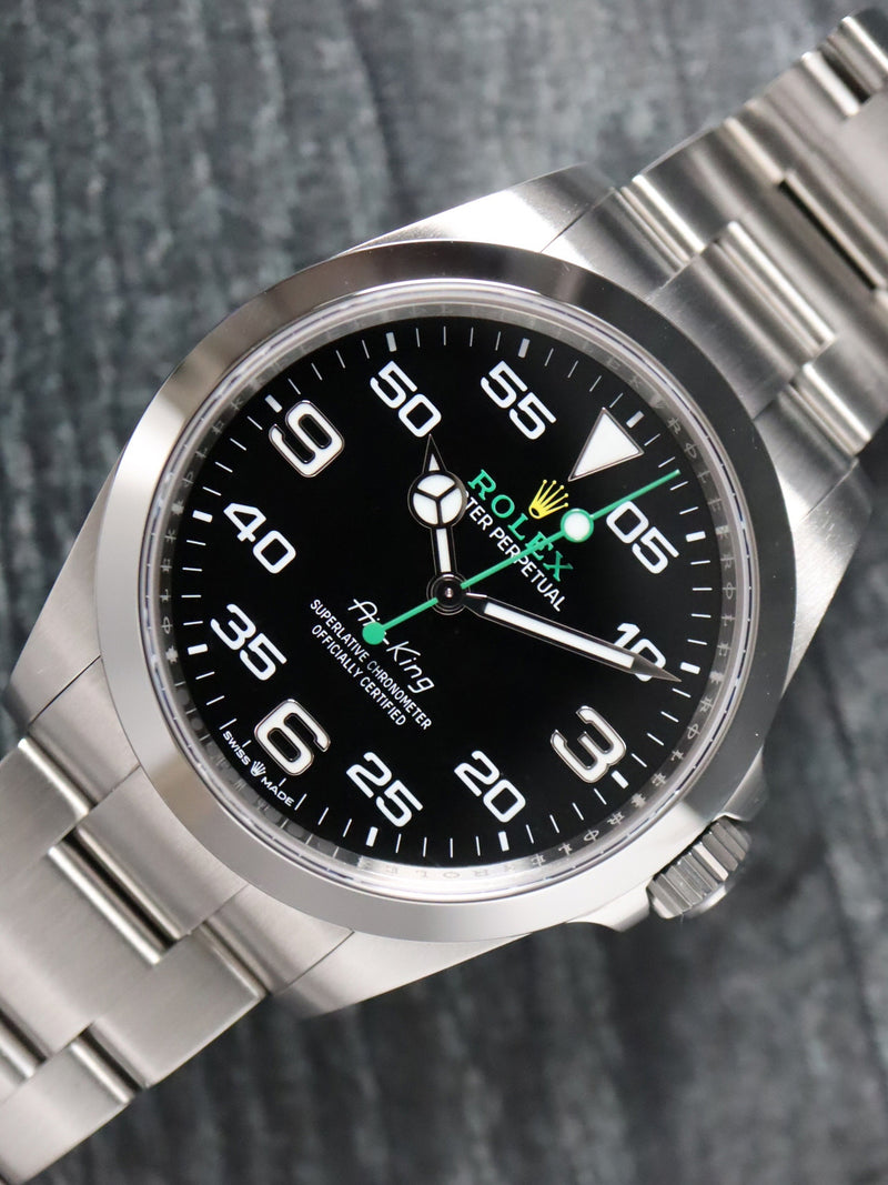 40903: Rolex Air-King, Ref. 126900, 2025 Full Set