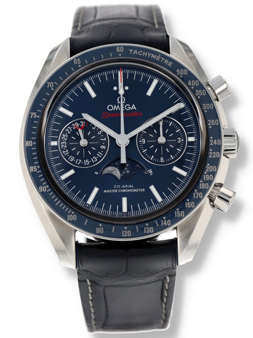 40905: Omega Speedmaster Moonphase Chronograph, Ref. 304.33.44.52.03.001, Box and Card