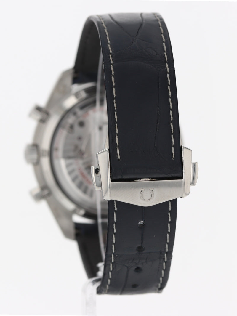 40905: Omega Speedmaster Moonphase Chronograph, Ref. 304.33.44.52.03.001, Box and Card