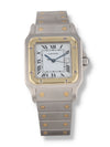 40906: Cartier Ladies Small Santos Carrée, Box and Card 1984