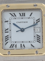 40906: Cartier Ladies Small Santos Carrée, Box and Card 1984
