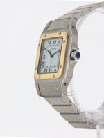 40906: Cartier Ladies Small Santos Carrée, Box and Card 1984