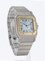 40906: Cartier Ladies Small Santos Carrée, Box and Card 1984
