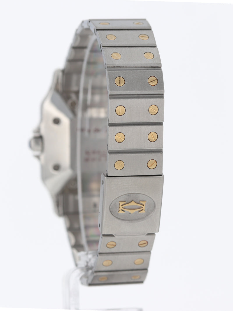 40906: Cartier Ladies Small Santos Carrée, Box and Card 1984