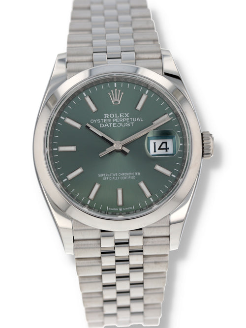 40917: Rolex Datejust 36, Ref. 126200, 2025 Full Set