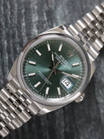 (T) 40917: Rolex Datejust 36, Ref. 126200, 2025 Full Set