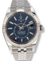 40923: Rolex Sky-Dweller, Ref, 336934, Blue Dial, 2024 Full Set UNWORN