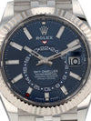40923: Rolex Sky-Dweller, Ref, 336934, Blue Dial, 2024 Full Set UNWORN