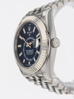 40923: Rolex Sky-Dweller, Ref, 336934, Blue Dial, 2024 Full Set UNWORN