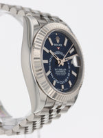40923: Rolex Sky-Dweller, Ref, 336934, Blue Dial, 2024 Full Set UNWORN