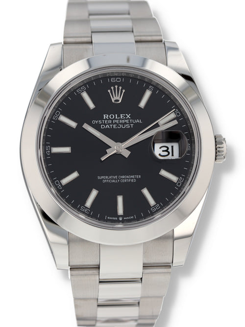 40931: Rolex Datejust 41, Ref. 126300, Full Set 2024