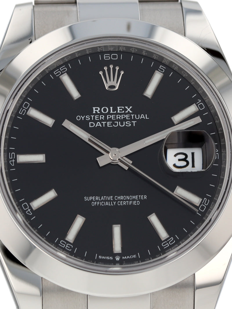40931: Rolex Datejust 41, Ref. 126300, Full Set 2024