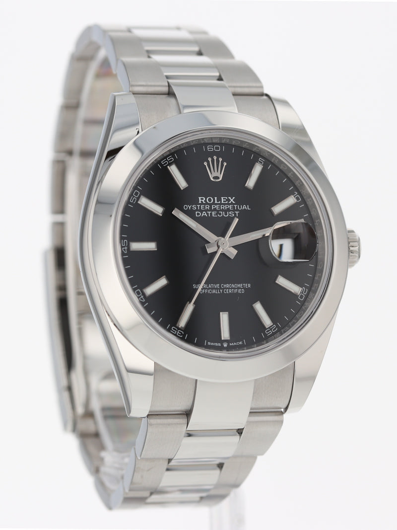 40931: Rolex Datejust 41, Ref. 126300, Full Set 2024