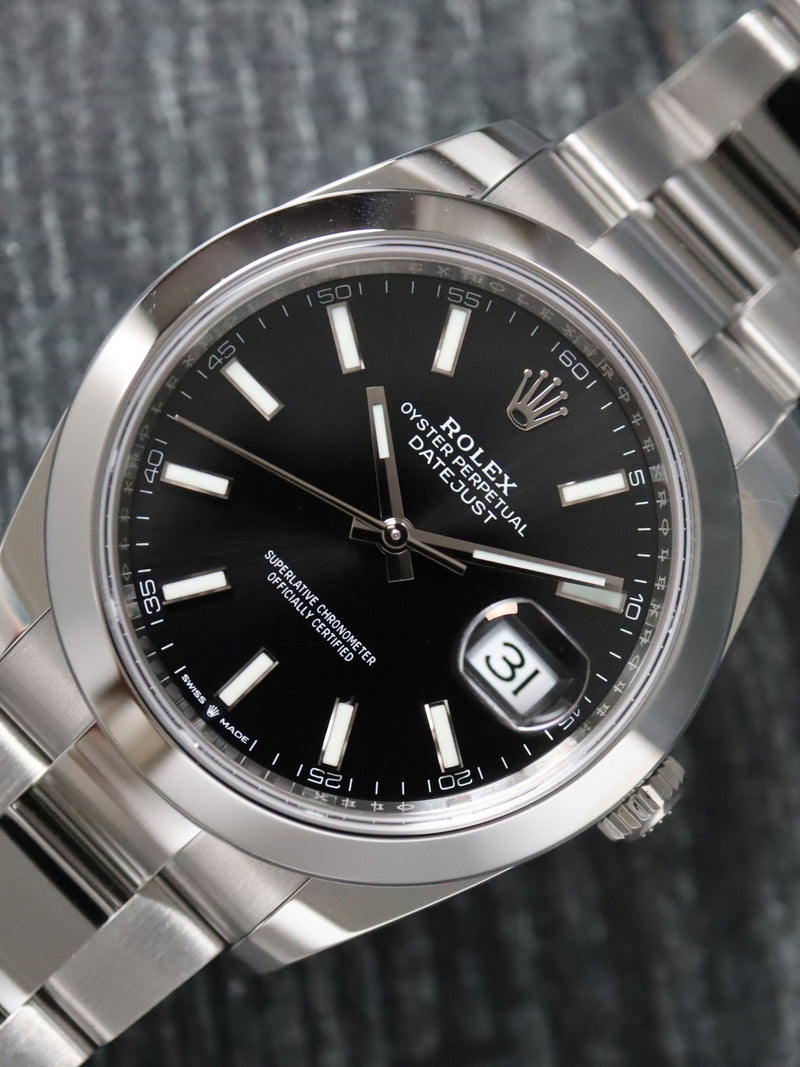 40931: Rolex Datejust 41, Ref. 126300, Full Set 2024