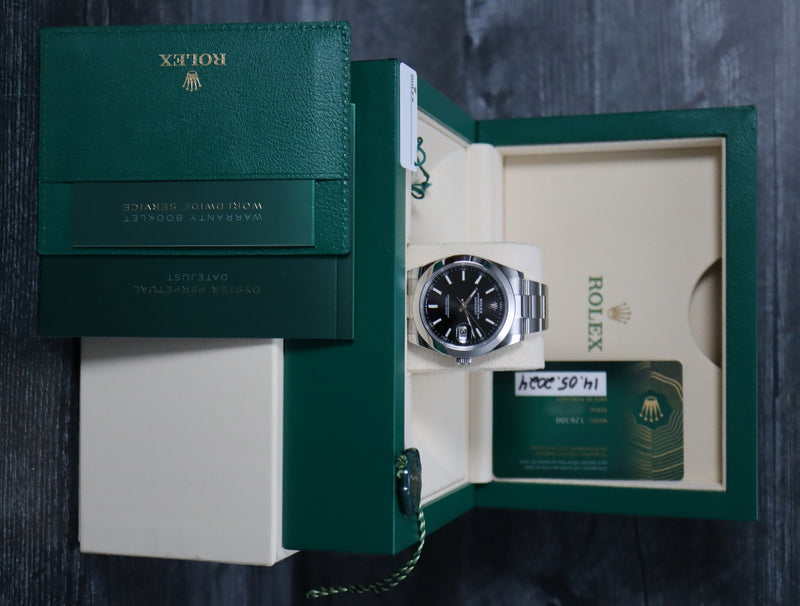 40931: Rolex Datejust 41, Ref. 126300, Full Set 2024
