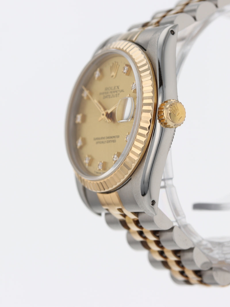 40938: Rolex Mid-Size Datejust 31, Ref. 68273, Circa 1991