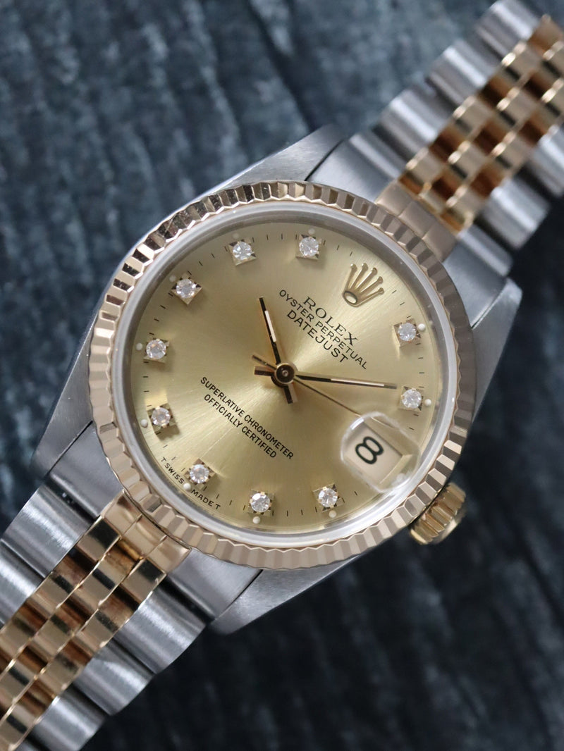 40938: Rolex Mid-Size Datejust 31, Ref. 68273, Circa 1991