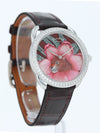 40939: Hermes 18k White Gold Arceau, Ref. AR6.A93b, Limited Edition Pink Baobab Cat