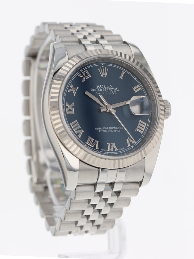 40947: Rolex Datejust 36, Ref. 116234, Circa 2007