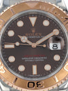 40948: Rolex Stainless Steel and Everose Gold Yacht-Master 40, Ref. 116621, Chocolate Dial