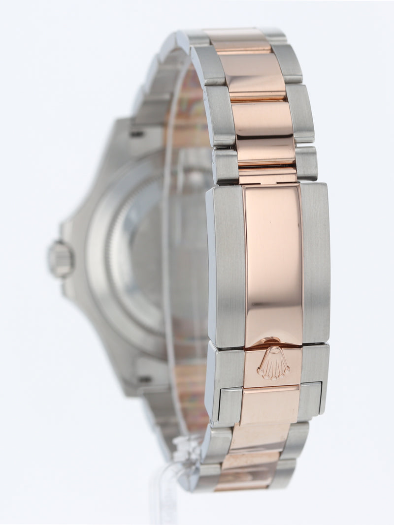 40948: Rolex Stainless Steel and Everose Gold Yacht-Master 40, Ref. 116621, Chocolate Dial