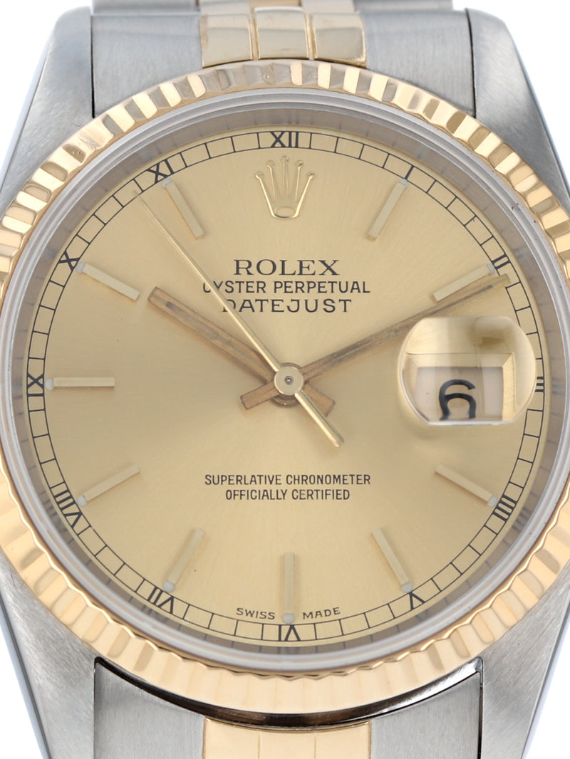 40951: Rolex Datejust 36, Ref. 16233, Circa 1991