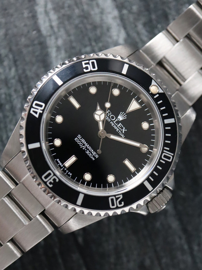 40954: Rolex Submariner "No Date", Ref. 14060, Circa 1996