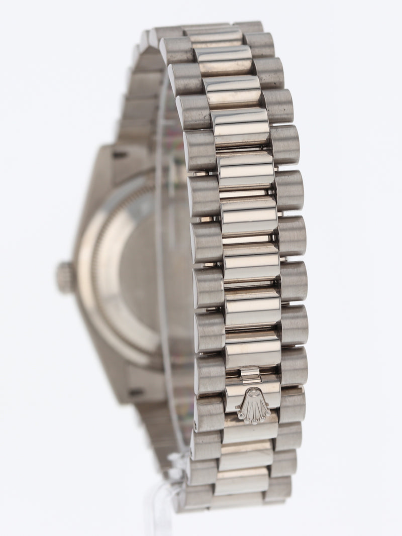 40956: Rolex 18k White Gold President, Ref. 118239, Circa 2003