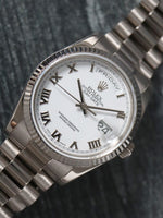 40956: Rolex 18k White Gold President, Ref. 118239, Circa 2003