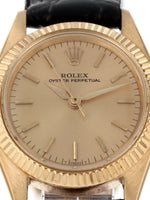 40958: Rolex 14k Ladies Oyster Perpetual, Ref, 6619, Circa 1953