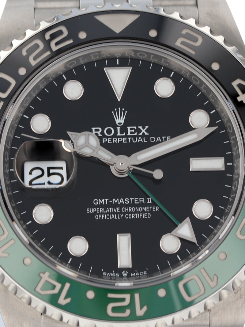 40959: Rolex GMT-Master II "Sprite", Ref. 126720VTNR, 2024 Full Set