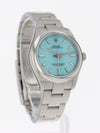40960: Rolex Ladies Oyster Perpetual 31, Ref. 277200, Turquoise Dial, Box and 2025 Card UNWORN