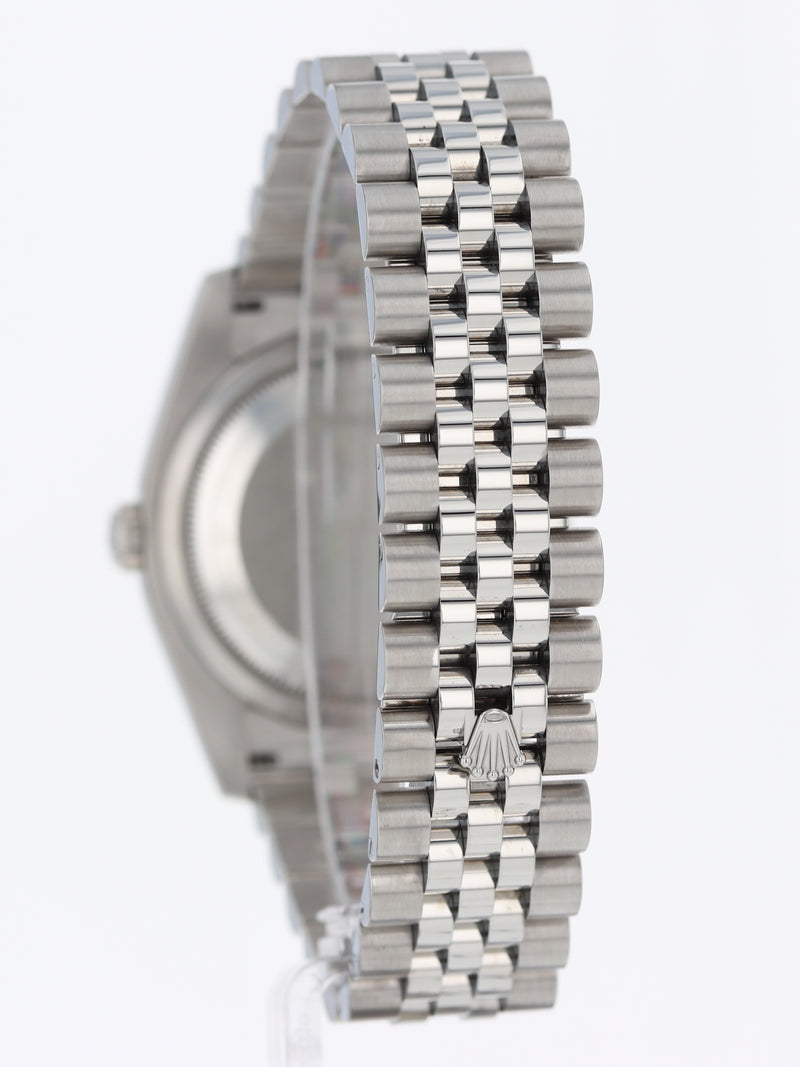 40962: Rolx Datejust 36, Ref. 116234, Full Set + Rolex Warranty Card