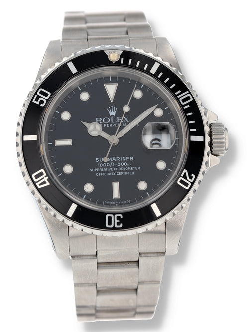 40968: Rolex Submariner 40, Ref. 16610, Circa 1989