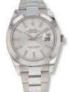 (T) 40976: Rolex Datejust 41, Ref. 126300, Box and 2025 Card. Like New