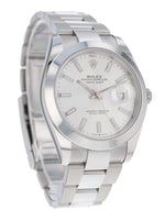(T) 40976: Rolex Datejust 41, Ref. 126300, Box and 2025 Card. Like New