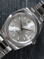40977: Rolex Datejust 41, Ref. 126300, Box and Card 2025 LIKE NEW