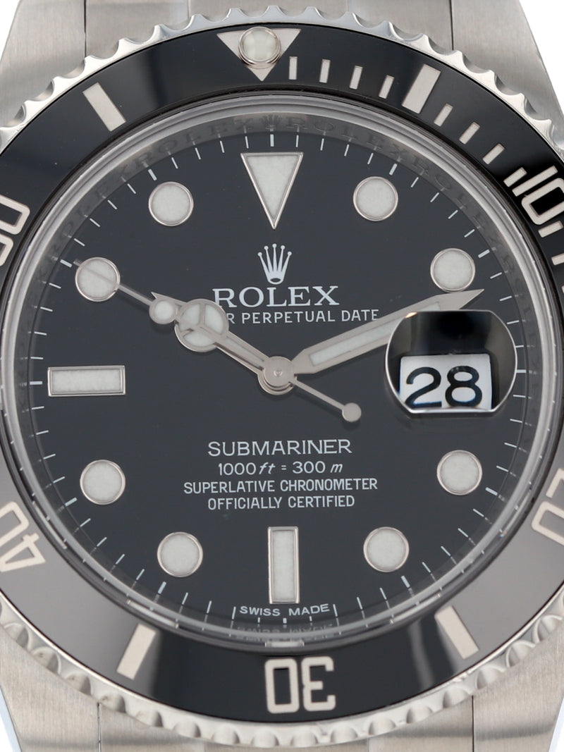 40978: Rolex Submariner 40, Ref. 116610LN, Box and 2013 Card