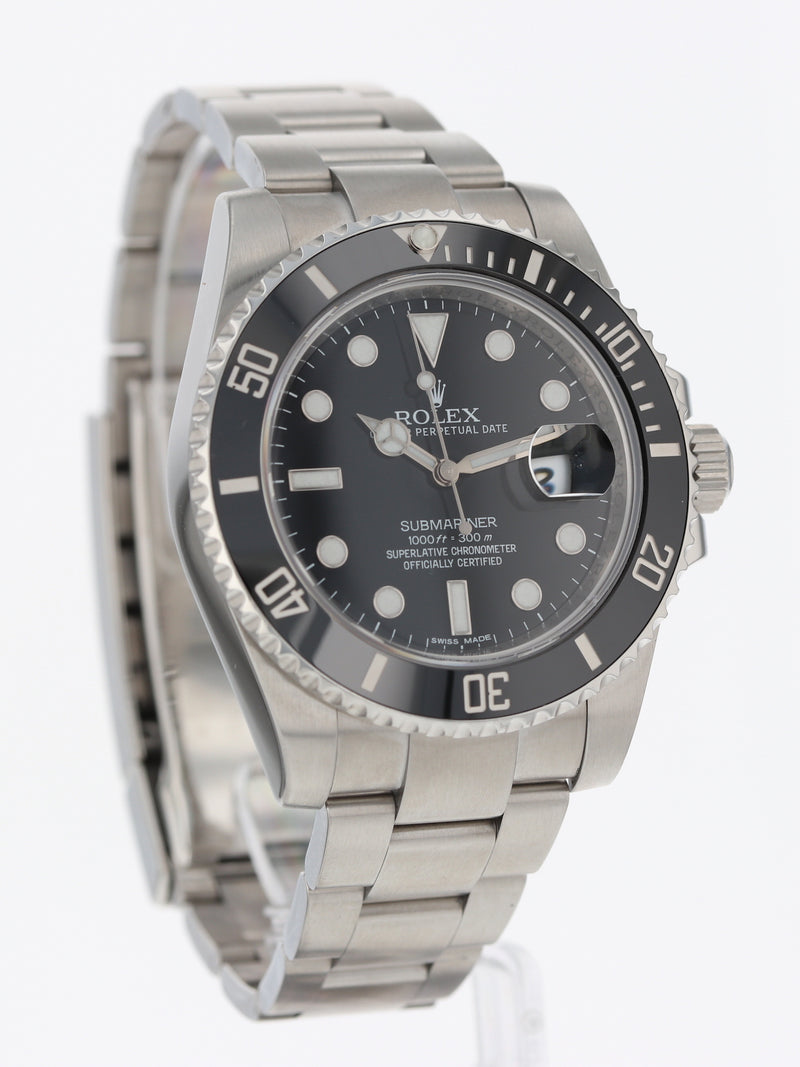 40978: Rolex Submariner 40, Ref. 116610LN, Box and 2013 Card