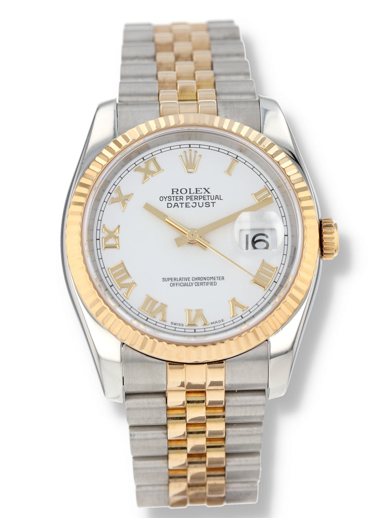 40980: Rolex Datejust 36, Ref. 116233, Box and Papers 2005
