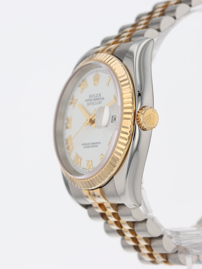 40980: Rolex Datejust 36, Ref. 116233, Box and Papers 2005