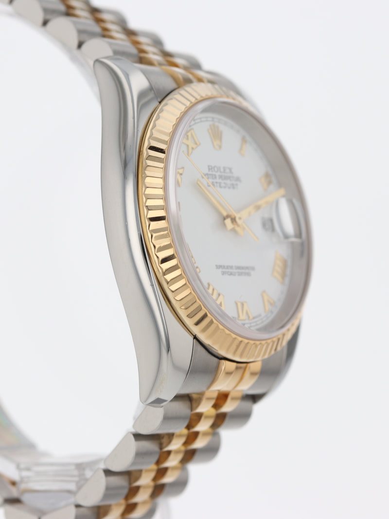 40980: Rolex Datejust 36, Ref. 116233, Box and Papers 2005