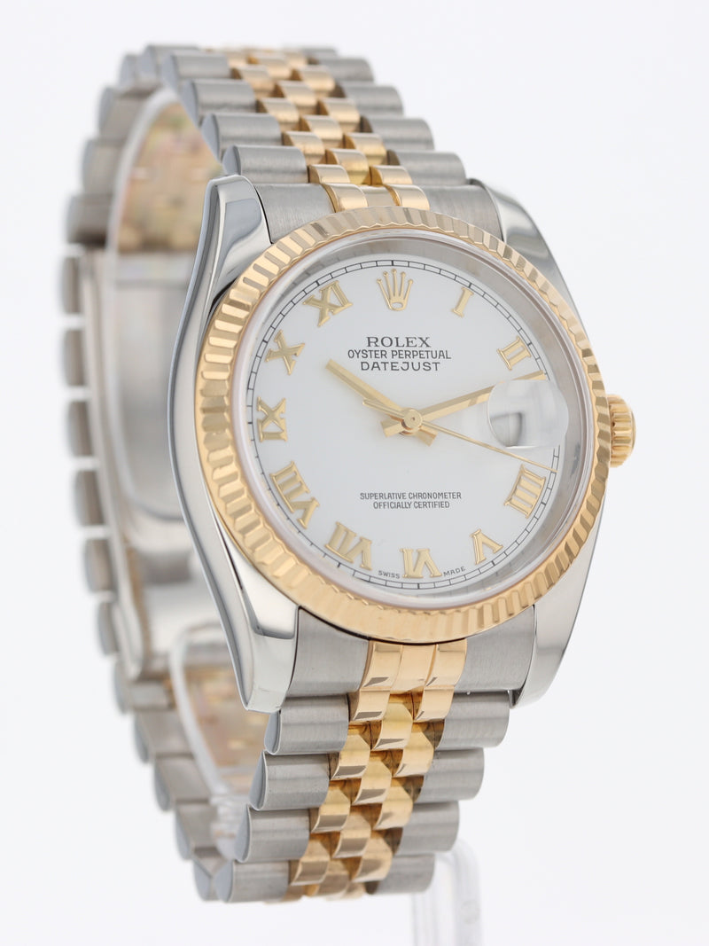 40980: Rolex Datejust 36, Ref. 116233, Box and Papers 2005