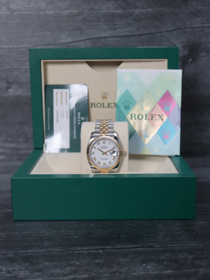 40980: Rolex Datejust 36, Ref. 116233, Box and Papers 2005
