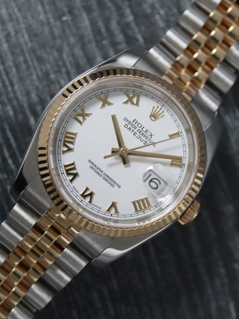 40980: Rolex Datejust 36, Ref. 116233, Box and Papers 2005