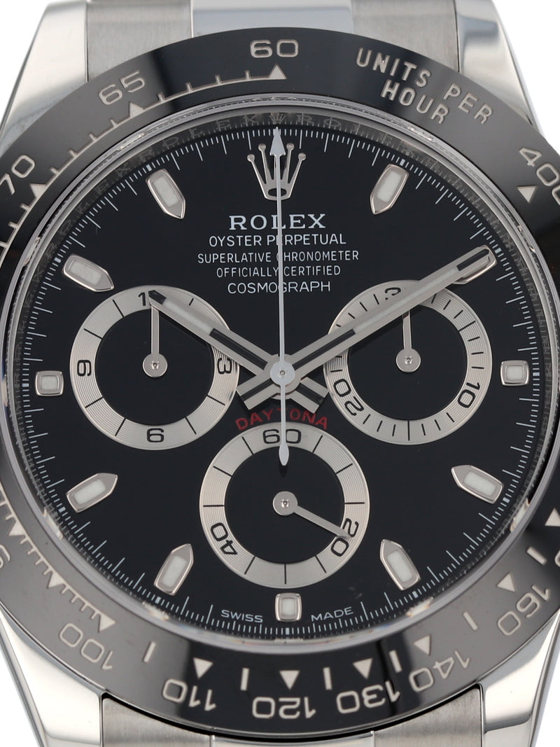 40982: Rolex Daytona, Ref. 116500LN, Box and Card 2019